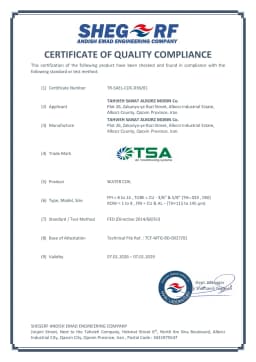 Certificates